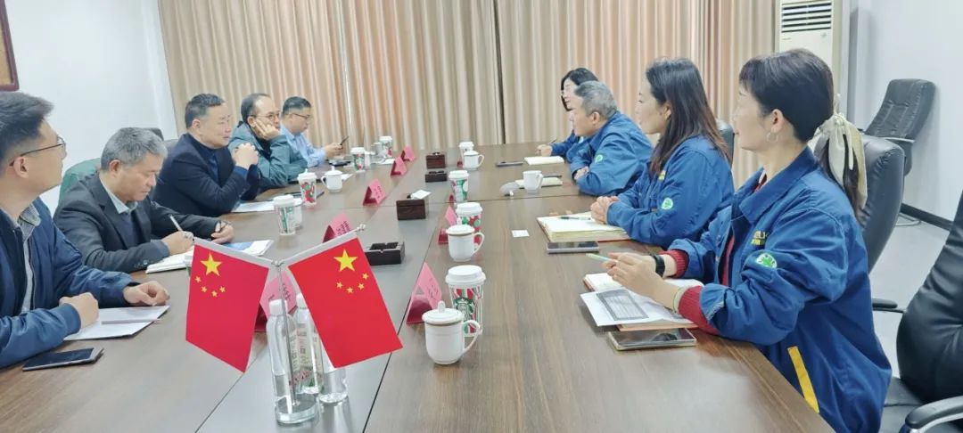 东方特钢与杭钢集团一行人来访求精新材料
