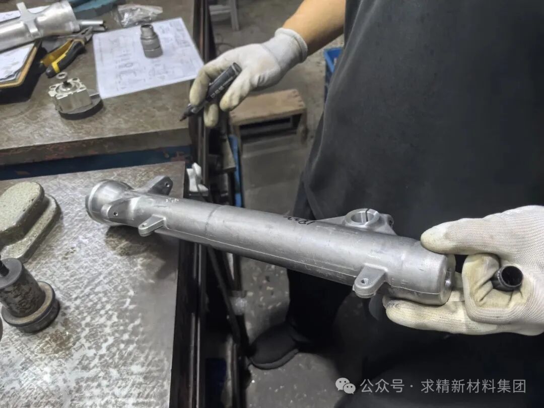 无锡求精硕普按客户图纸成功开发超长铝筒新品